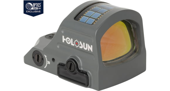 Image of Holosun OPMOD HS507C-X2 Reflex Red Dot Sight, Red 2 MOA Dot and 32 MOA Circle, Wolf Gray