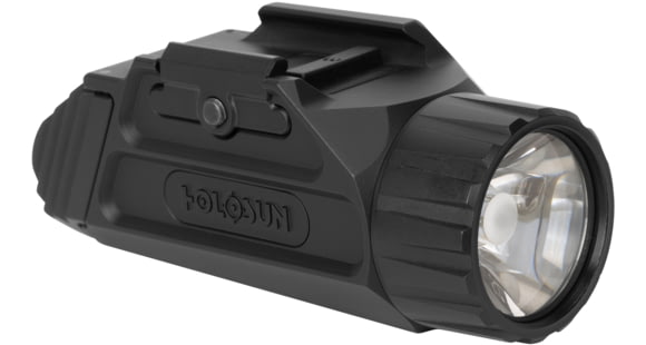 Image of Holosun P.ID HC Weapon Light, Lithium Ion, White, 400/800 Lumens, Black, P.ID-HC