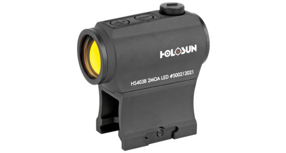 Image of Holosun Paralow Red Dot Sight 1x20mm, 2 MOA Dot, Parallax-Free, Battery Tray, HS403B