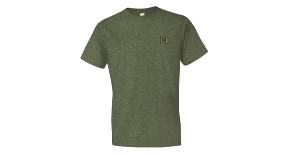Image of Hornady Cotton Short Sleeve T-Shirt - Men's, Extra Large, OD Green, 99600XL