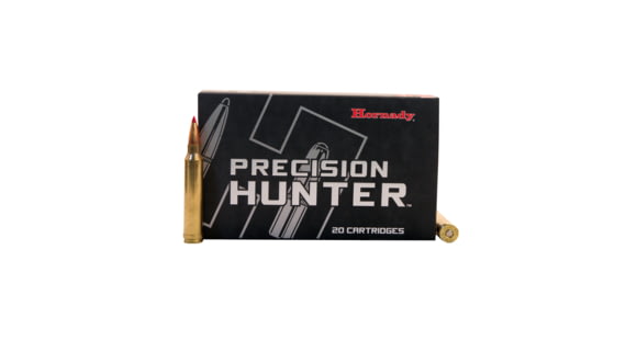 Image of Hornady Precision Hunter .300 Winchester Magnum 200 grain Extremely Low Drag - eXpanding Brass Cased Centerfire Rifle Ammo, 20 Rounds, 82002