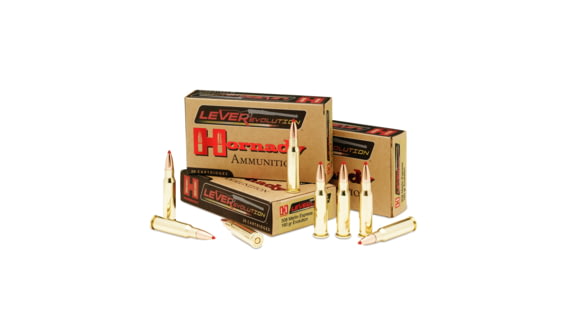 Image of Hornady LEVERevolution .308 Marlin Express 160 grain Flex Tip eXpanding Brass Cased Centerfire Rifle Ammo, 20 Rounds, 82733