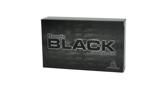 Image of Hornady BLACK 6.5mm Grendel 123 grain Extremely Low Drag Match Brass Cased Centerfire Rifle Ammo, 20 Rounds, 81528