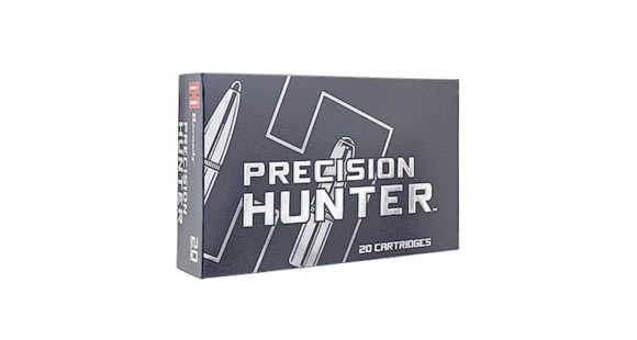 Image of Hornady Precision Hunter 7mm Remington Magnum 162 grain Extremely Low Drag - eXpanding Brass Cased Centerfire Rifle Ammo, 20 Rounds, 80636