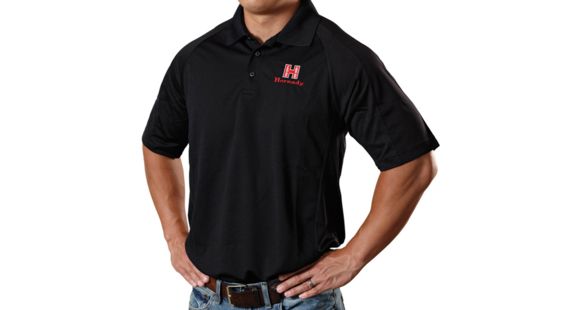 Image of Hornady Black Polo Xl, Black 99775XL