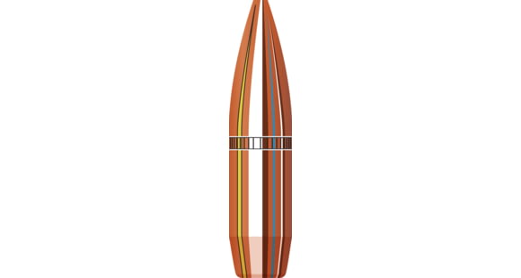 Image of Hornady Match Rifle Bullets, .22 Caliber, 75 grain, Boat Tail Hollow Point BTHP, 4000 Bullet, 2279C