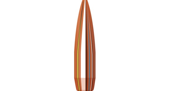 Image of Hornady Match Rifle Bullets, .30 Caliber, 178 grain, Boat Tail Hollow Point BTHP, 1600 Bullet, 30715B