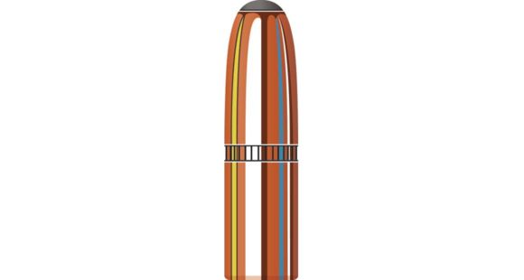 Image of Hornady Bullets, .25 cal, 117 grain, Round Nose, 0.257 inch Diameter, 100-Rounds, 2550