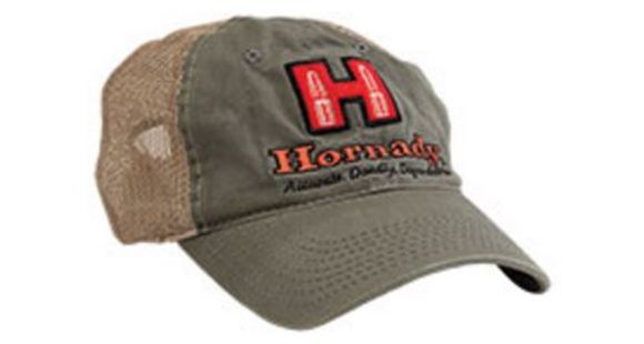 Image of Hornady Logo Cotton Cap,OD Green/Tan 99284