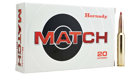 Image of Hornady Match .300 PRC 225 grain Extremely Low Drag Match Brass Cased Centerfire Rifle Ammo, 20 Rounds, 82162