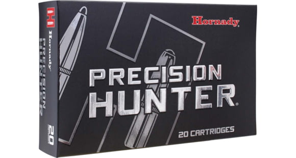 Image of Hornady Precision Hunter .243 Winchester 90 grain Extremely Low Drag - eXpanding Brass Cased Centerfire Rifle Ammo, 20 Rounds, 80462