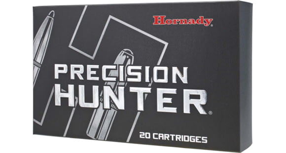 Image of Hornady Precision Hunter .300 Winchester Magnum 178 grain Extremely Low Drag - eXpanding Brass Cased Centerfire Rifle Ammo, 20 Rounds, 82041