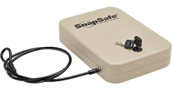 Image of Hornady SnapSafe Lock Box With Key Lock, Extra Large, FDE, 752102325