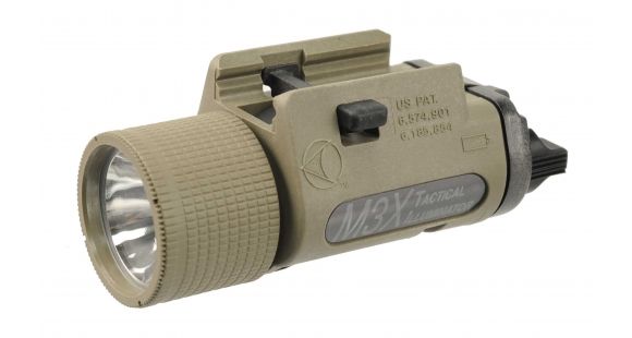 Image of EOTech M3X Tactical Illuminator Weapon Xenon Light, Tan, 1913 Mount - Pistol