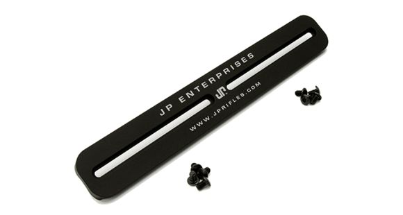Image of JP Enterprises Arca-Swiss AR Handguard Adapter, 10in, Type III Hardcoat Anodized, Black, JPHG-AP10