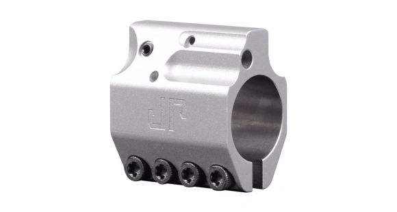 Image of JP Enterprises .750 Adjustable Gas Block, Stainless Steel, Silver JPGS-5S