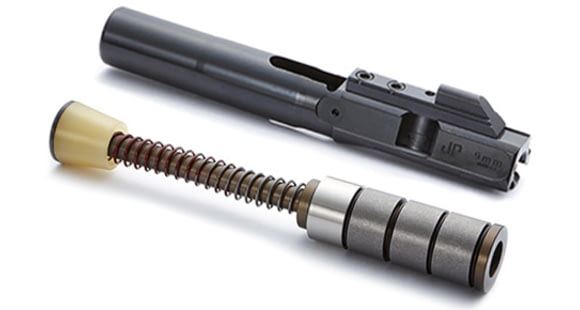 Image of JP Enterprises EnhancedBolt Bolt Carrier Group BCG, 9mm, QPQ Finish, Standard Stroke SCS System JPSCS2-9MM - 3 Tungsten/ 1 Steel Mass, Black, JPBC-9SL-SCS