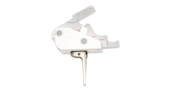 Image of JP Enterprises Flat Modular Trigger Shoe, Silver, JPFC-TSF-SLV