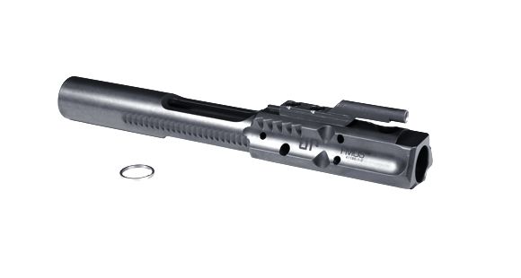 Image of JP Enterprises Full Mass Bolt Carrier For Large Frame, .308, 416 Stainless w/QPQ and Jpegr-308 Enhanced Gas Ring, Black JPBC-5
