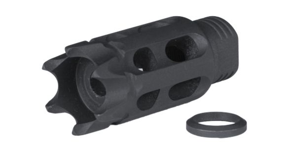 Image of JP Enterprises GoGun Supercomp Tactical Compensators, Parkerized, Talon Tactical Brake 5/8 x 24 0.357 Exit Hole GG-124