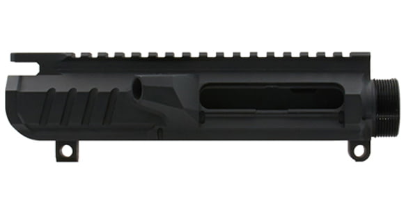 Image of JP Enterprises LTC-19 Billet Stripped Upper Receiver, AR-10, Top-Charging Handle Configuration, 7075-T6, Black, LTC19URR