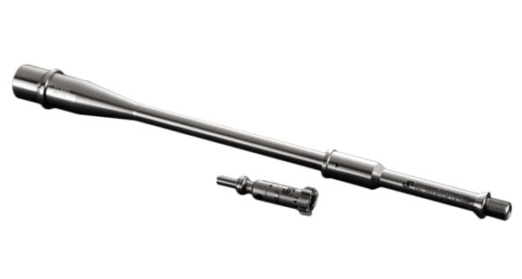 Image of JP Enterprises Supermatch Barrel With Headspaced Jp Enhanced Bolt, 14.5in, Ultra-Light Contour, Silver, JPSM223-14.5UL8M