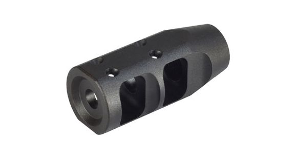 Image of JP Enterprises Tactical Compensator 1.2x2.75in, Black Teflon, 5/8x24 TPI, .875 Diameter JPTRE-5.58B.875