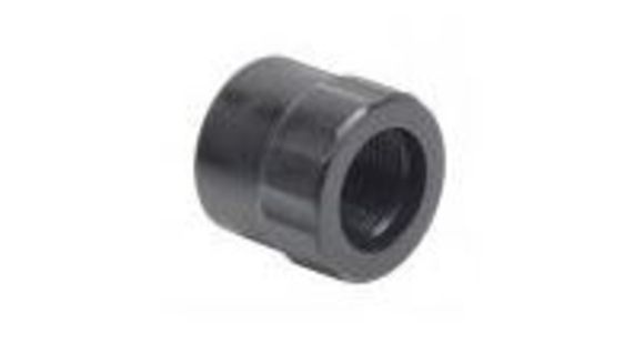 Image of JP Enterprises Thread Protector, 5/8in.-24 Tpi, .750 Od, Black, Black TP5/8X24 .750B