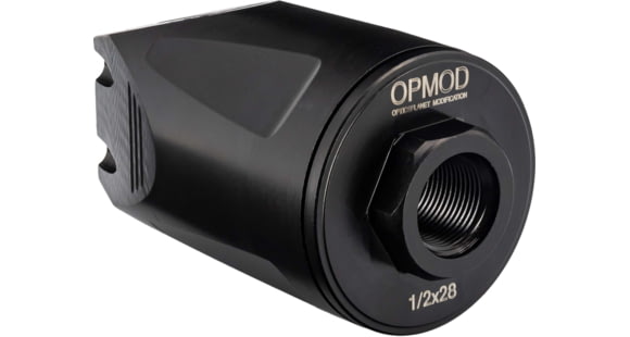 Image of USED, Kaw Valley Precision OPMOD Big G Compensator with Hub Mount, 1/2x28, Black, .46 Caliber and Under, KBP-OPMOD-BIGG-01