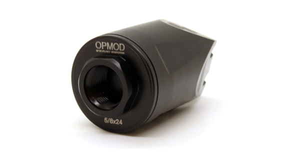 Image of Kaw Valley Precision OPMOD Big G Compensator with Hub Mount, 11/16x24, Black, .46 Caliber and Under, KBP-OPMOD-BIGG-04