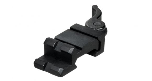 Image of Leapers UTG LE Rated Single Rail 1-Slot Angle Mount w/ QD Lever Lock MAS0122