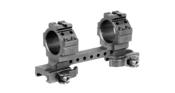 Image of Leapers UTG Integral QD 30mm Ring 2 Slot 56mm 100mm Base 22mm S Picatinny Mount M3D56100R2