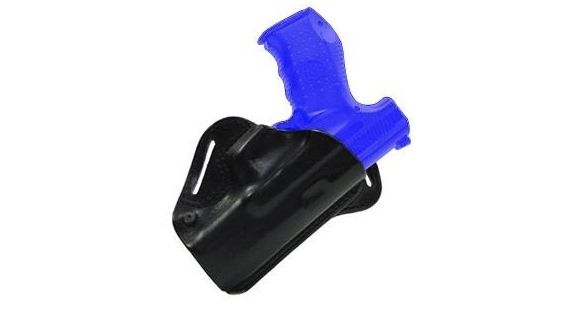 Image of BlackHawk Leather Check-Six Holster, Smith &amp; Wesson M&amp;P 40 4in/Smith &amp; Wesson M&amp;P 9 4in, Right Hand, Matte, Black, 420718BK-R