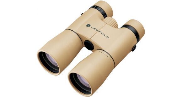 Image of Leupold 10x50 Tactical Roof Prism Waterproof Binoculars, Coyote Brown, Mil Dot Reticle