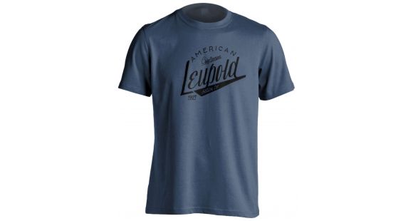 Image of Leupold American Craftsman Short Sleeve Shirt - Men's, Cotton/Poly Blend, Indigo, Large, 175147