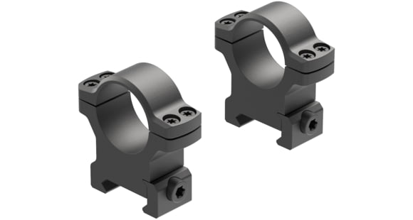 Image of Leupold BackCountry Cross-Slot Rings, 1in High Rings, Matte