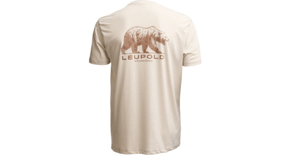 Image of Leupold Bear Graphic T-Shirt, Large, Sand, 186519