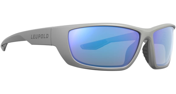 Image of Leupold Cheyenne Performance Eyewear, Matte Grey Frame, Blue Mirror Lens, Universal, 181282
