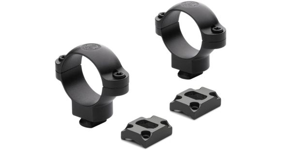 Image of Leupold Dual Dovetail DD Rings, Browning X-Bolt, 30 mm, Medium, Matte, Black, 178557