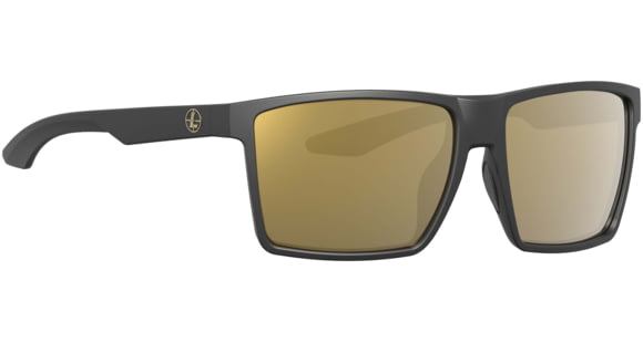 Image of Leupold DeSoto Sunglasses Matte Black, Bronze Mirror, 184363