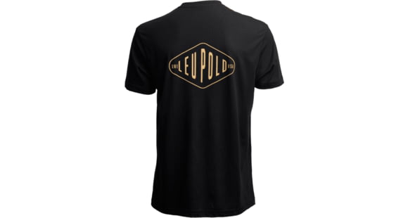 Image of Leupold Diamond Badge Graphic T-Shirt, Large, Black, 186495