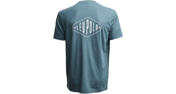 Image of Leupold Diamond Badge Graphic T-Shirt, Extra Large, Indigo, 186492