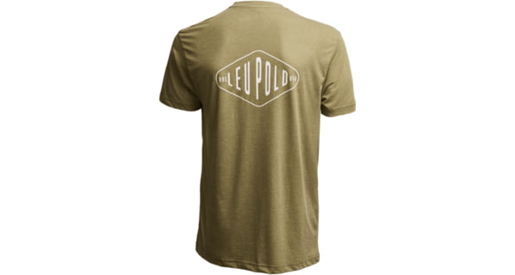 Image of Leupold Diamond Badge Graphic T-Shirt, Medium, Light Olive, 186498
