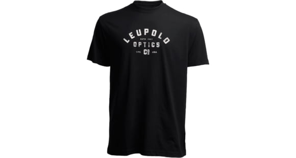 Image of Leupold Distressed Badge Graphic T-Shirt, Extra Large, Black, 186540