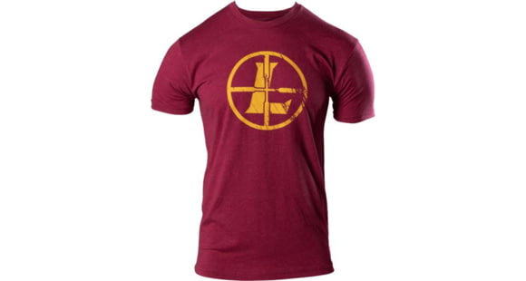 Image of Leupold Distressed Reticle Tee - Men's, Cardinal Heather, XXL, 181847