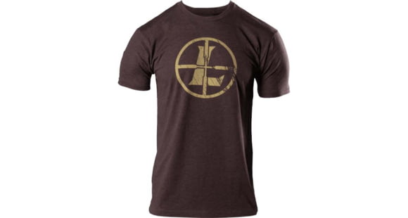 Image of Leupold Distressed Reticle Tee - Men's, Espresso Heather, M, 181848