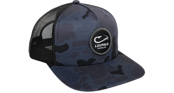 Image of Leupold Duck Camo Trucker - Men's, Navy, 183987