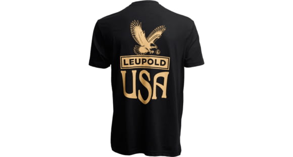 Image of Leupold Eagle Badge Graphic T-Shirt, Large, Black, 186762