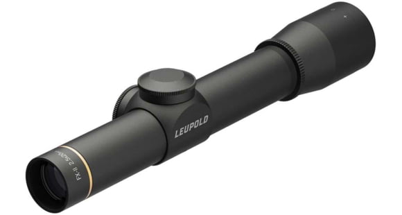 Image of Leupold FX-II Ultralight 2.5x20mm Rifle Scope, 1 in Tube, Second Focal Plane, Black, Matte, Non-Illuminated Wide Duplex Reticle, MOA Adjustment, 58450