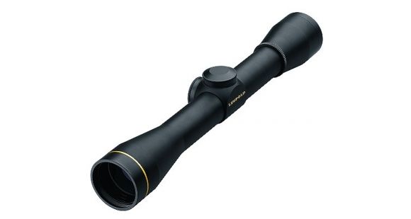 Image of Leupold FX-II 4x33mm Fixed Power Rifle Scope, Finish &amp; Reticle Matte Black Finish, Wide Duplex Reticle